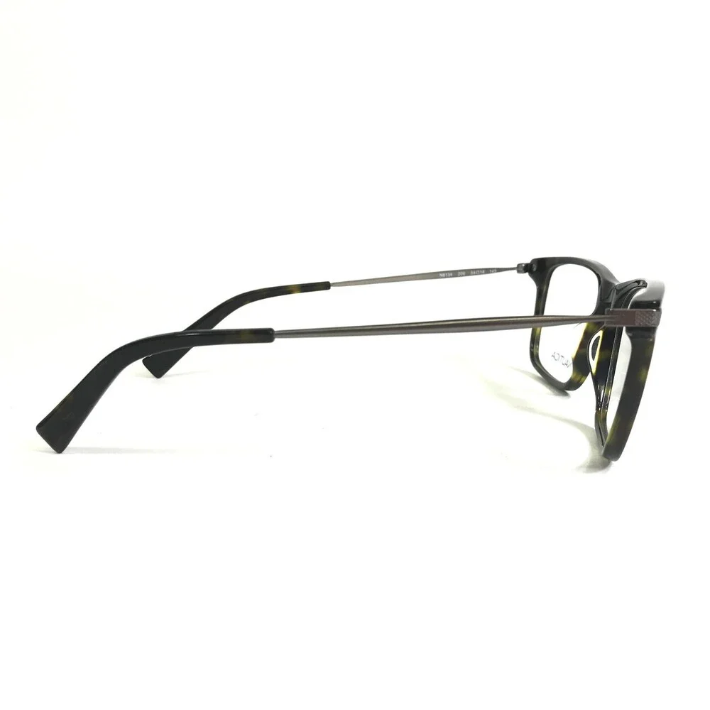 Nautica Eyeglasses Frames N8134 206 Gray Tortoise Square Full Rim 54-18-145